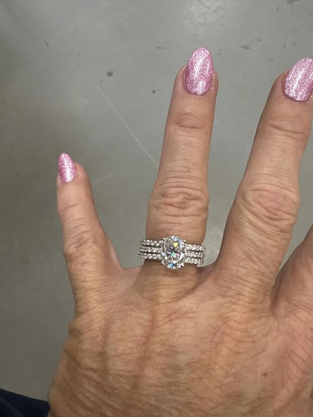 Customer photo of the Wedding Band by Cindy