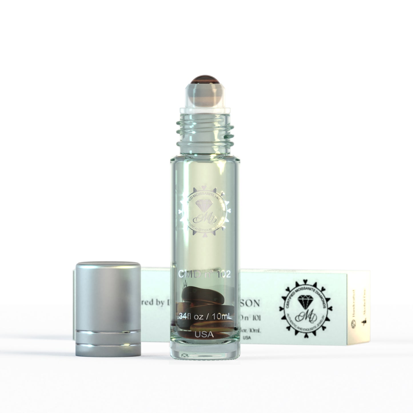 Dior - Pure Poison Fragrance Oil - Natural Amethyst Crystal