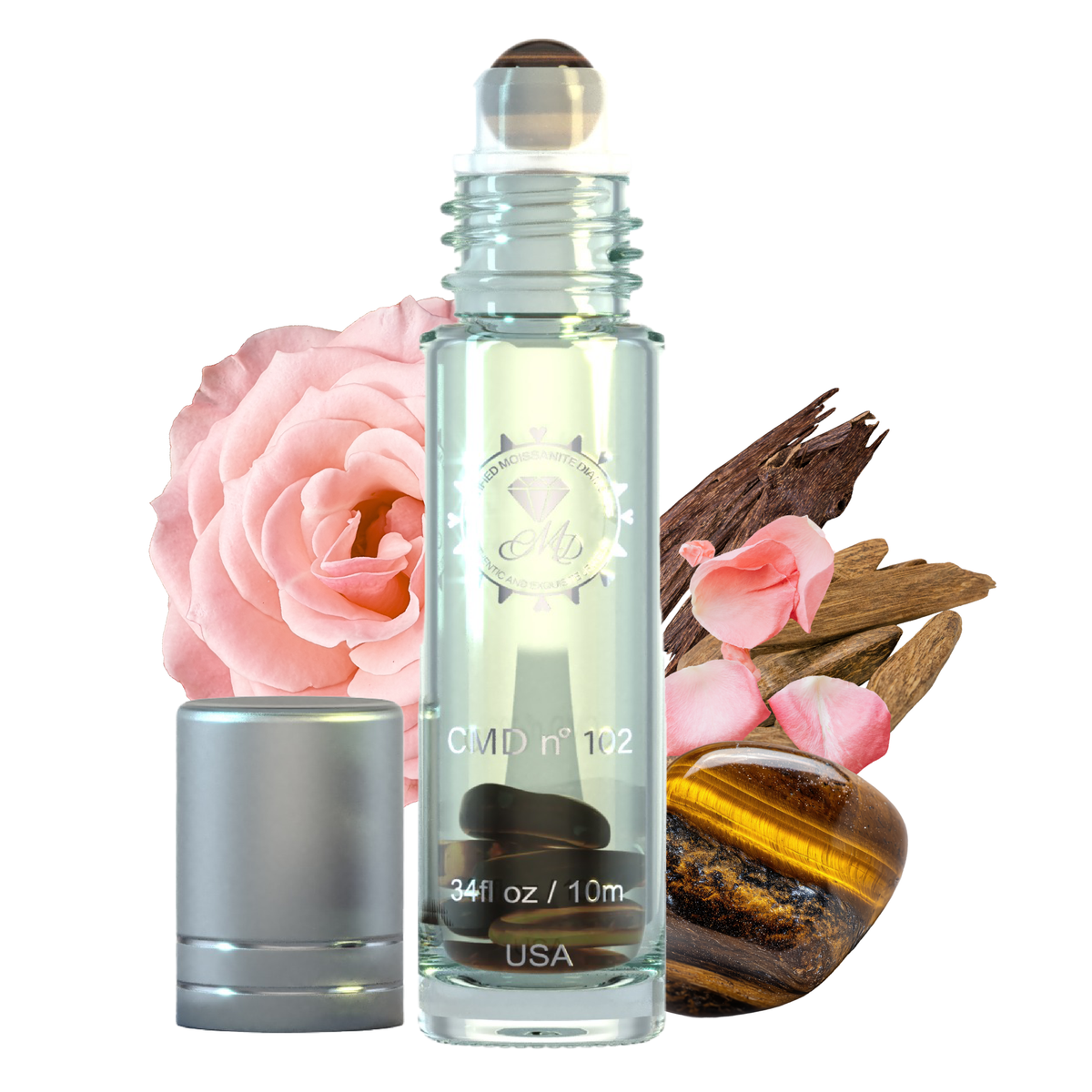 CMD Royal Oud Woody Oud Luxury Fragrance Perfume Oil with Pheromones Infused