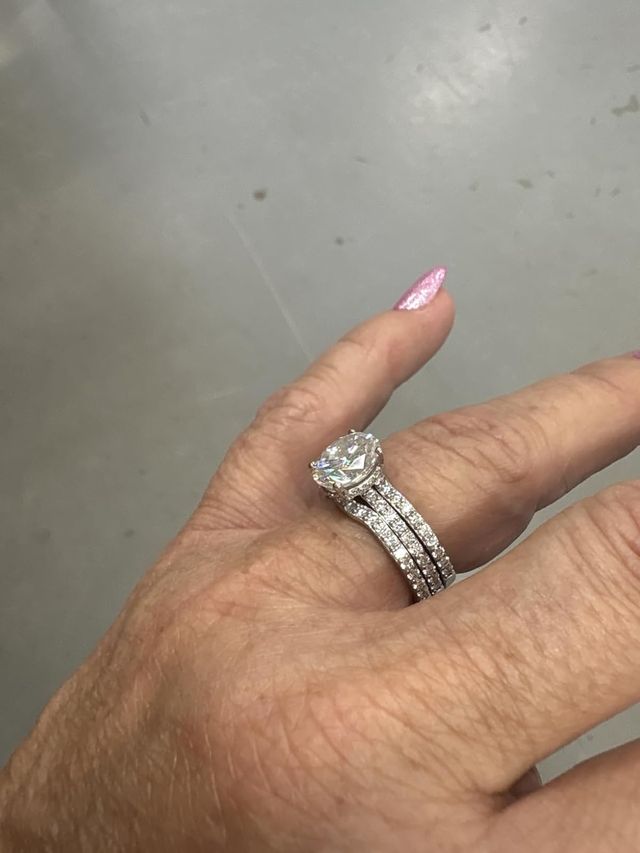 Customer photo of the Wedding Band by Cindy