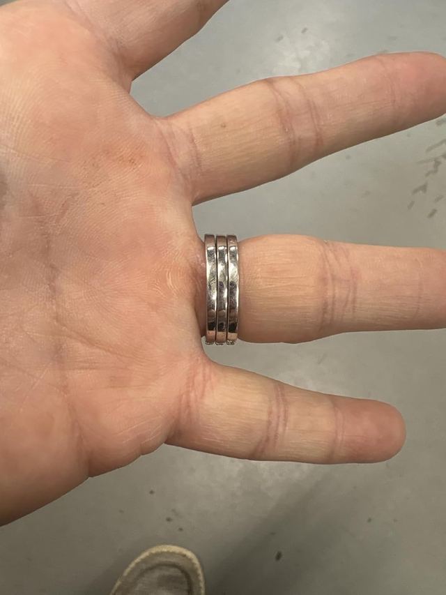 Customer photo of the Wedding Band by Cindy