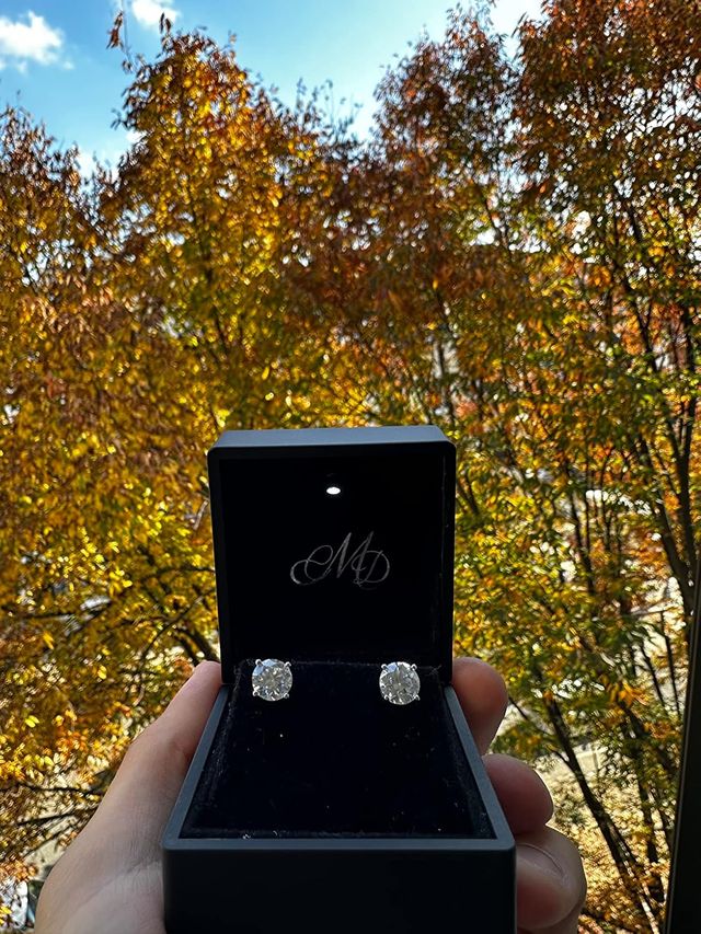 Customer photo of the Stud Earrings by Jacob