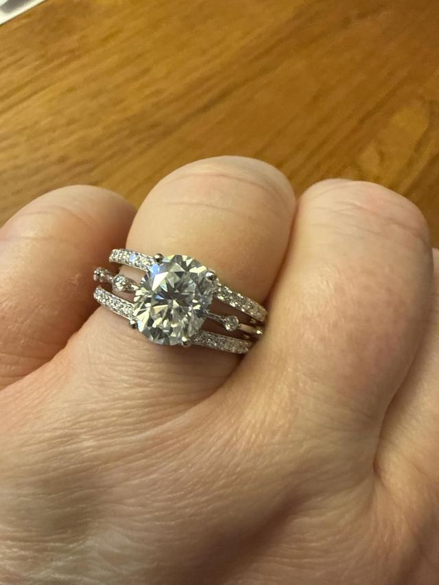 Customer photo of the Wedding Band by SL